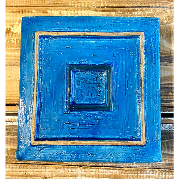 Vintage Mid Century Aldo Londi Bitossi Antique Car Ashtray 9.75" x 9.5" - Picture 13 of 16